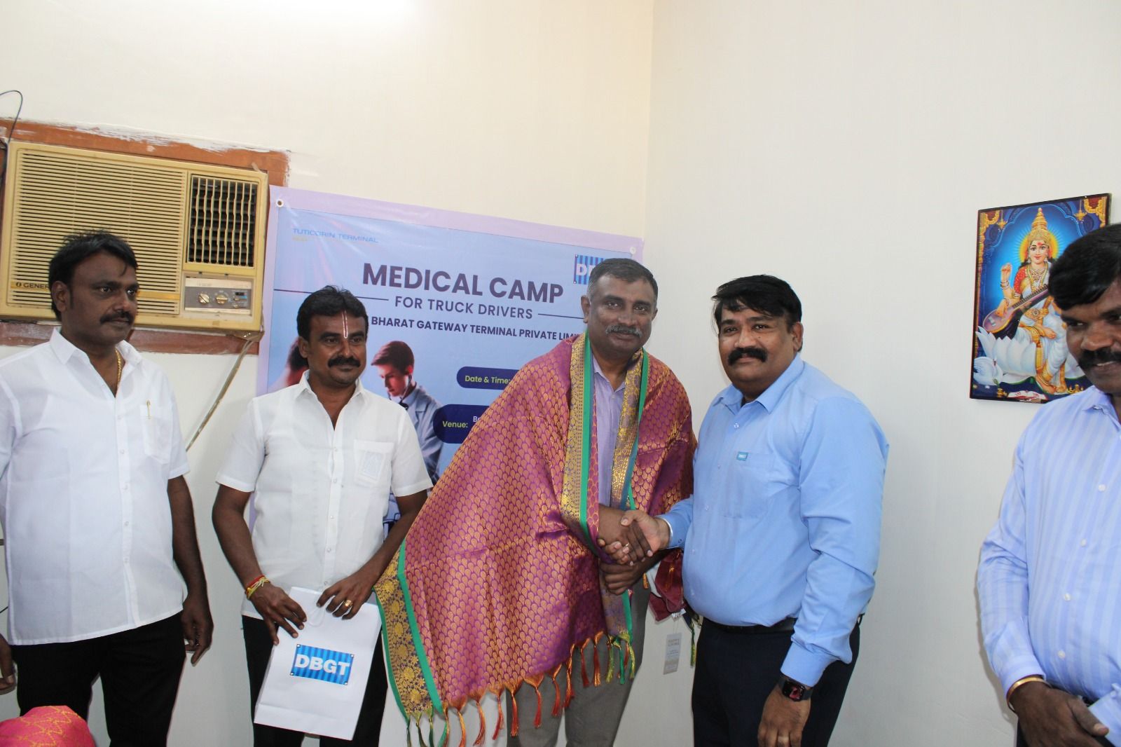 DBGT and Tuticorin Container Yard Association Host Free Medical Camp