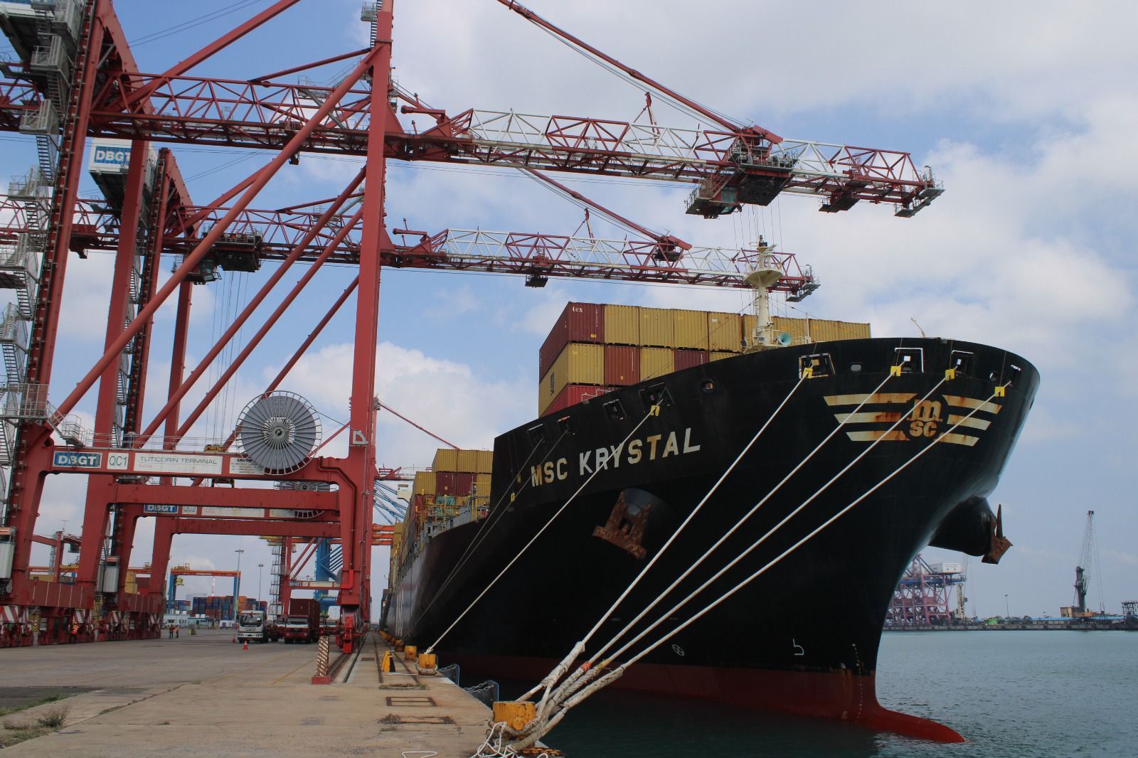 First‑Ever 100% Transhipment Call at DBGT | A Historic Milestone