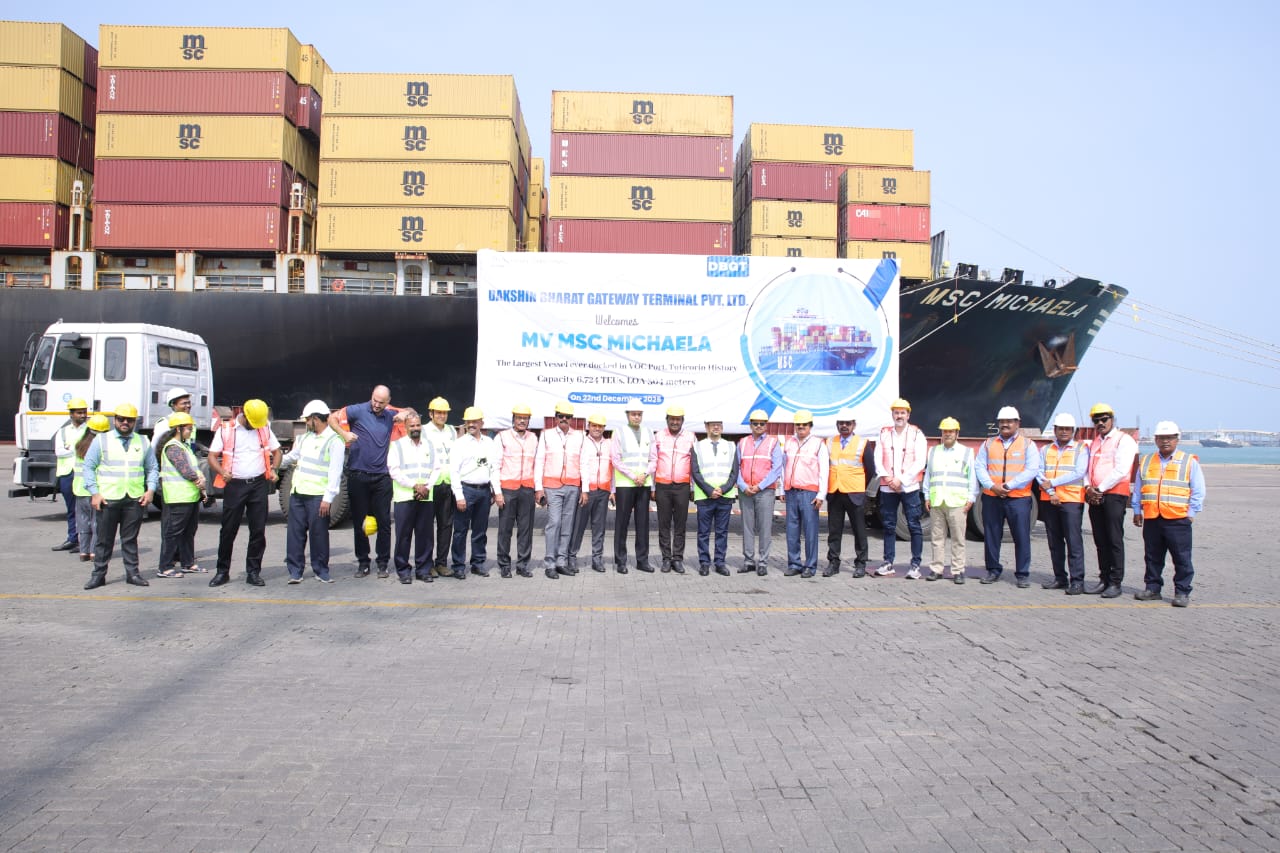 A Historic Milestone at VOC Port | Powered by DBGT