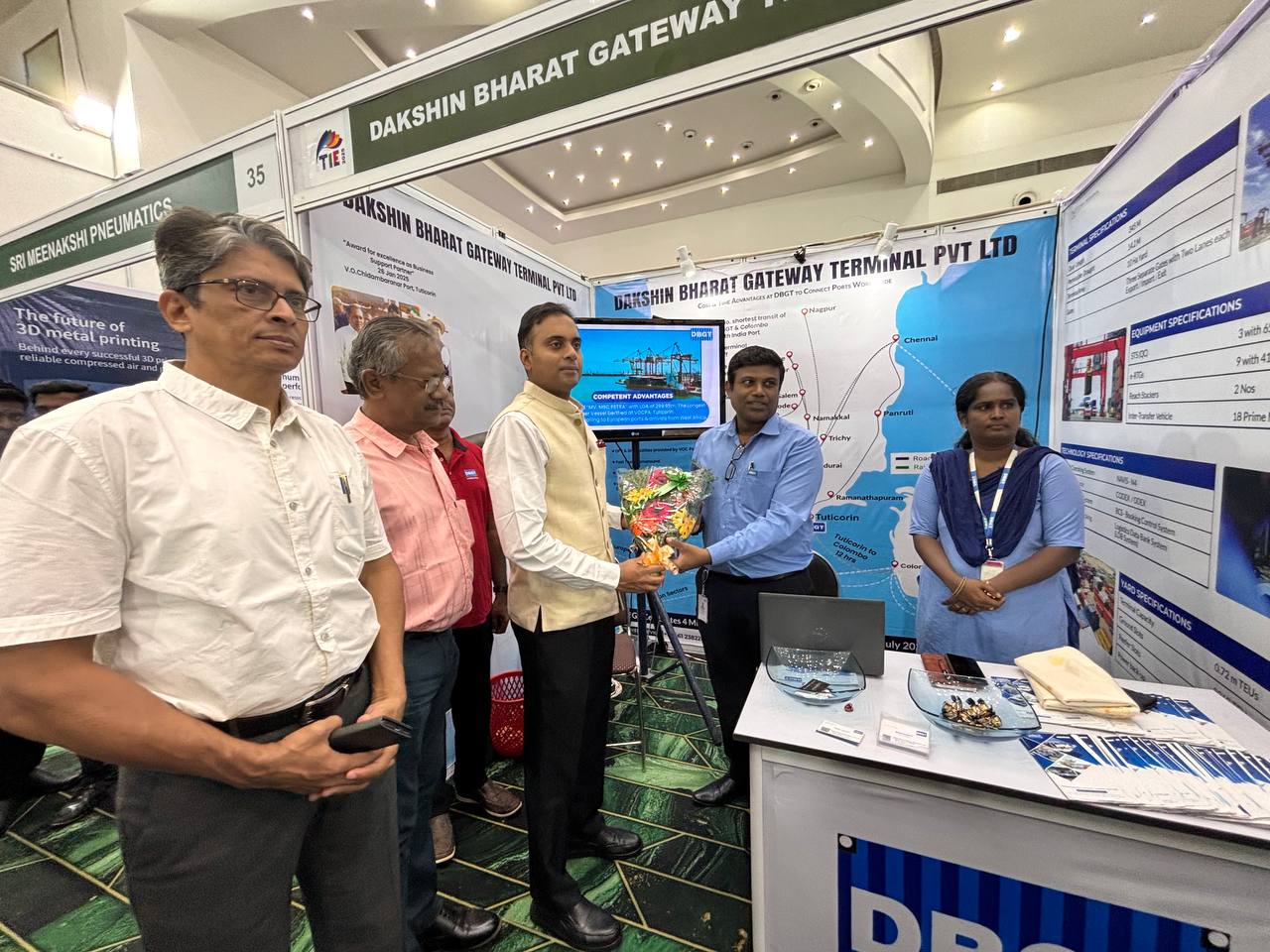 Team DBGT at THUDITSSIA INDUSTRIAL EXHIBITION (TIE202)